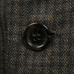 2 Button Cashmere Blazer // Brown (US: 36R)