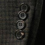 2 Button Cashmere Blazer // Brown (US: 36R)