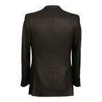 2 Button Cashmere Blazer // Brown (US: 36R)