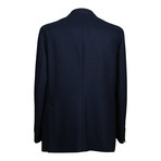 2 Button Solid Blazer // Navy Blue (US: 36R)