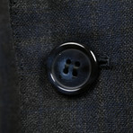 2 Button Check Blazer // Brown (US: 36R)