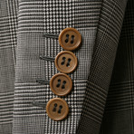 Rolling 3 Button Check Suit // Gray (US: 36S)