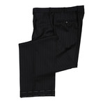 Super 150s Striped 2 Button Suit // Navy Blue (US: 36R)