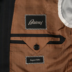 Super 150s Striped 2 Button Suit // Navy Blue (US: 36R)