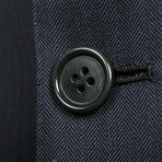 Rolling 3 Button Suit // Navy Blue (US: 40L)