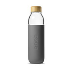 Glass Water Bottle (Emerald)