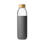 Glass Water Bottle (Emerald)