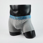 Heather Padded Boxer Trunk // Heather Gray (S)