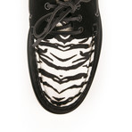 Deck 20 Loafers // Zebra + Black (Euro: 43)