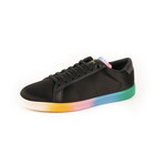 Court Classic SL-06 Low Top Sneakers // Black + Rainbow (Euro: 39)