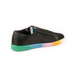 Court Classic SL-06 Low Top Sneakers // Black + Rainbow (Euro: 43)
