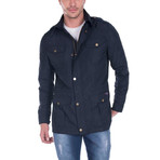 Jaxon Spring Coat // Navy (S)