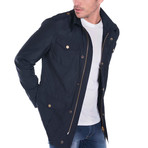 Jaxon Spring Coat // Navy (S)
