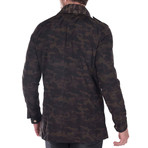Xander Spring Coat // Dark Camouflage (S)