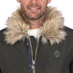 Giorgio di Mare // Deacon Winter Coat // Khaki Green (XL)