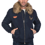 Daniel Denim Coat // Navy (2XL)