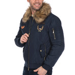 Daniel Denim Coat // Navy (2XL)