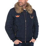 Daniel Denim Coat // Navy (2XL)