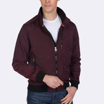 Culter Spring Coat // Bordeaux (XL)