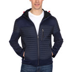 Zayn Spring Coat // Navy (S)