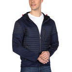 Zayn Spring Coat // Navy (S)