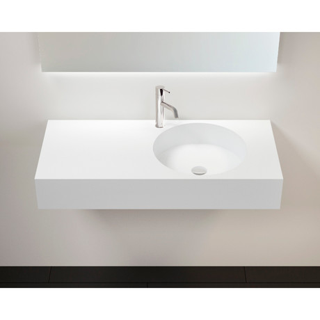 Wall Mounted Sink // WT-02-B // Right (Glossy)