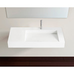 Wall Mounted Sink // WT-04-B // Right (Glossy)