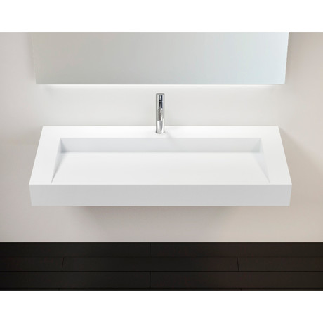Wall Mounted Sink // WT-04-C (Glossy)