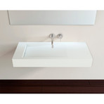Wall Mounted Sink // WT-05-A // Left (Glossy)