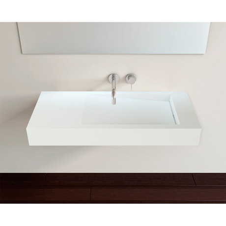 Wall Mounted Sink // WT-05-B // Right (Glossy)