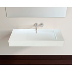 Wall Mounted Sink // WT-05-B // Right (Glossy)