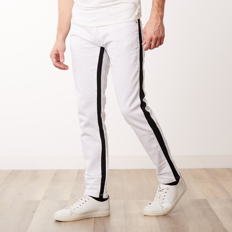 Tuxedo Jean // White (30WX30L)