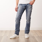 Light Blasting 5-Pocket Slim Jean // Light Blue (30WX30L)