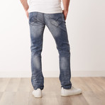 Light Blasting 5-Pocket Slim Jean // Light Blue (30WX30L)