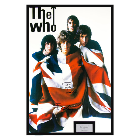Framed + Signed Poster // The Who II