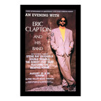 Autographed + Framed Poster // Eric Clapton