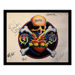 Autographed + Framed Poster // Grateful Dead