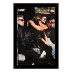 Signed + Framed Poster // U2 // Poster II