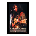 Autographed + Framed Poster // Neil Young