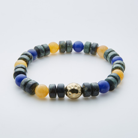 Dell Arte // Caledonian Combaba Beads Bracelet // Multicolor