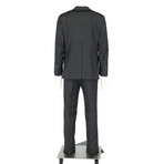 Moshe Pinstripe Suit // Gray (Euro: 48)