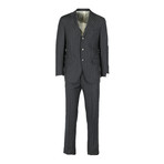 Moshe Pinstripe Suit // Gray (Euro: 48)
