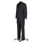 Simon Pinstripe Suit // Black (Euro: 48)