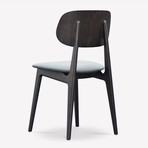 Anna Dining Chair | Wenge // Set of 2
