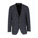 Ali Tailored Jacket // Navy + Brown (Euro: 56)