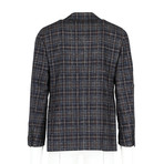 Buford Tailored Jacket // Burgundy + Navy (Euro: 52)