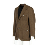 Benito Tailored Jacket // Brown (Euro: 48)