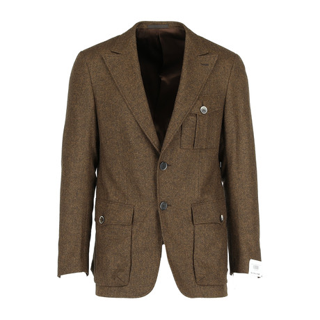 Benito Tailored Jacket // Brown (Euro: 46)