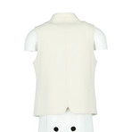 Brandon Tailored Vest // White (Euro: 46)