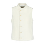 Brandon Tailored Vest // White (Euro: 46)